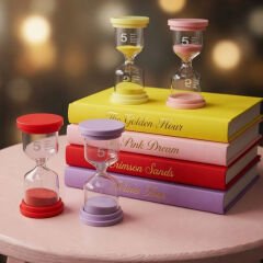 Renkli 5 Dakikalık Kum Saati