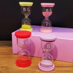 Renkli 5 Dakikalık Kum Saati