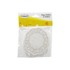 Kağıt Bardak Altlığı Seti - 50'li Paket - Dantel Tasarımlı