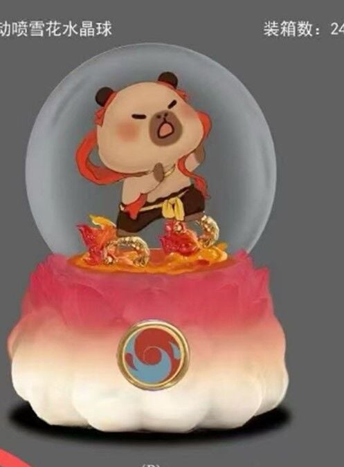 Işıklı Müzikli Orta Boy Kar Küresi