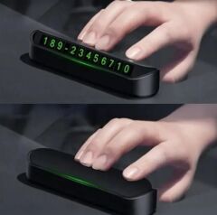 Araç Torpido Üstü Aç Kapa Fosforlu Numaratör