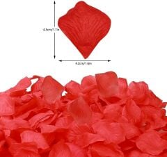 Kırmızı Renk Gül Yaprağı – 10 Paket 1000 Adet