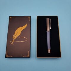 Toptan Metal Lacivert Kalem