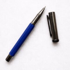 Toptan Metal Lacivert Kalem