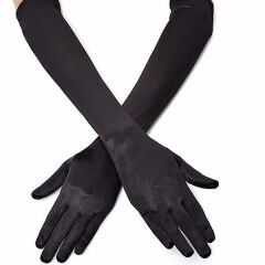 Siyah Uzun Gösteri Eldiveni
