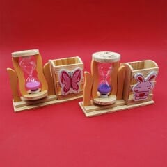 Toptan Kum Saati Kalemlik Kutulu