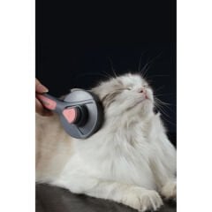 Otomatik Tuşlu Kendini Temizleyen Kedi Köpek Tarağı