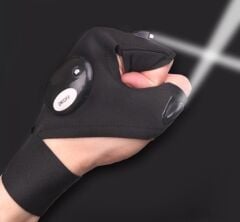 Led Işıklı Çalışma Eldiveni Sağ Sol Çift