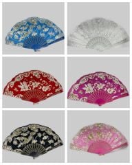 Yelpaze Karışık Renk 12 Adet