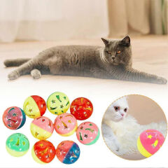 4'lü Çıngıraklı Top Kedi Oyuncağı