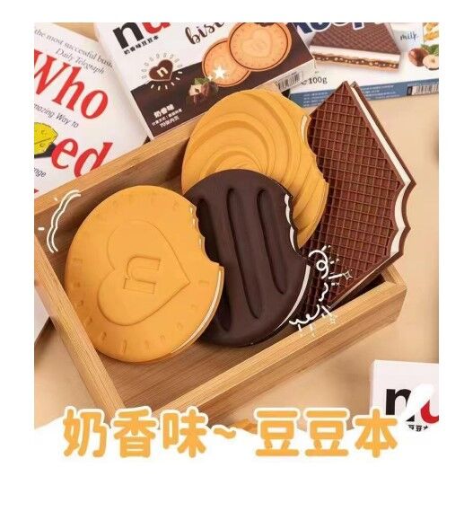 Bisküvi Şeklinde Defter 12 adet karışık