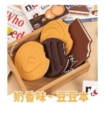 Bisküvi Şeklinde Defter 12 adet karışık