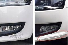 Araba Tampon Koruyucu Karbon Desenli Siyah