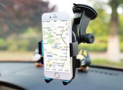 Araç İçi Cam ve Torpido Vantuzlu Telefon Tutucu CM-234