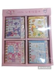 Karakterli Mini Defter 24 Adet