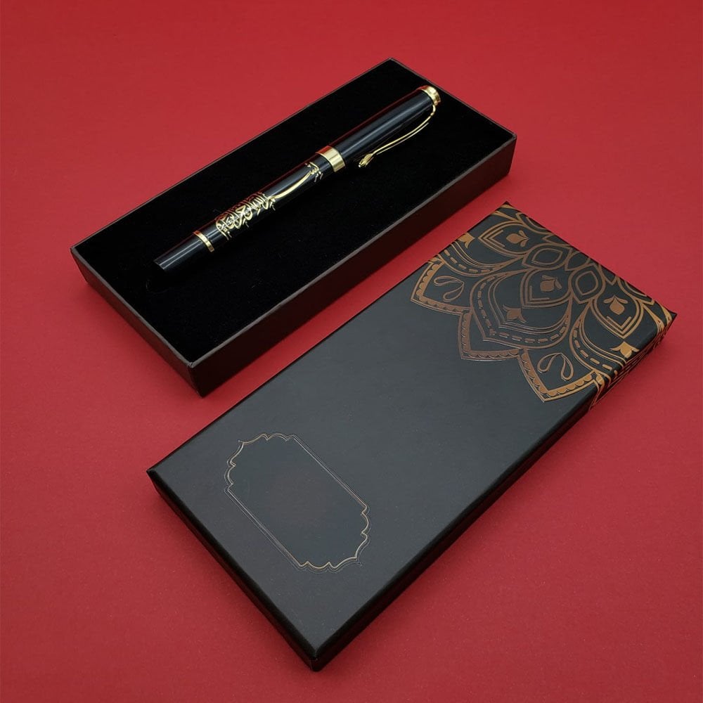 Toptan Besmele Kabartmalı Roller Kalem