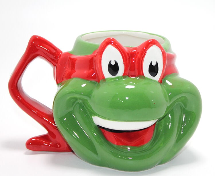 Ninja Kaplumbağalar Raphael 3D Kabartmalı Kupa Bardak Alk4540