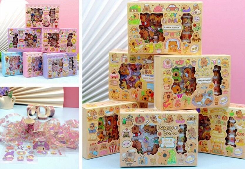 Karakter Sticker 6 adet