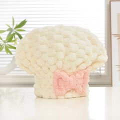 Mikrofiber Örgü Saç Kurutma Bone Havlu