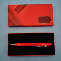 Toptan Kırmızı Tükenmez Kalem Touchpen