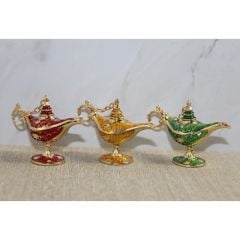 Swarovski Taşlı Minik Figür - Alaaddin'in Lambası
