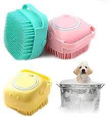 Şampuan Hazneli Kedi Köpek Yıkama Kesesi