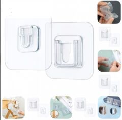 Geçmeli Klips Eşya Sabitleme Askısı 10'lu Set