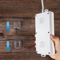 Geçmeli Klips Eşya Sabitleme Askısı 10'lu Set