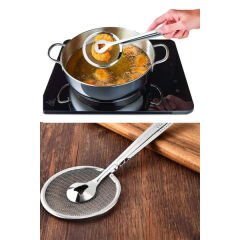 Süzgeçli Kevgirli Haşlama Kızartma Maşası