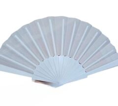 Plastik Yelpaze Beyaz