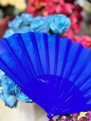 Plastik Yelpaze Mavi