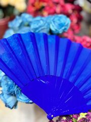 Plastik Yelpaze Mavi