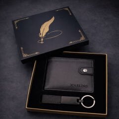 Toptan Hediyelik Cüzdan Anahtarlık Set