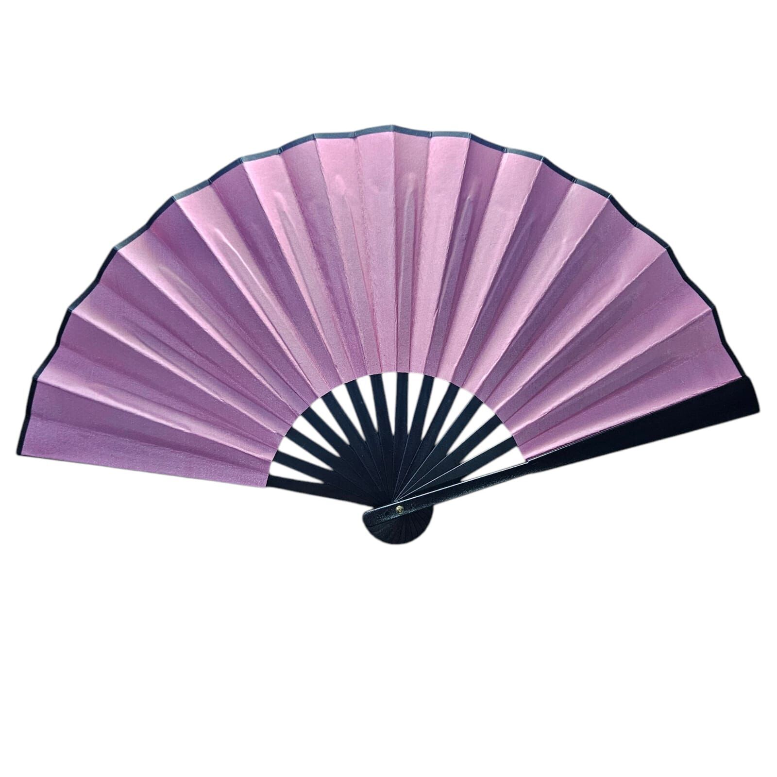 Yelpaze Saten Kraft Pembe