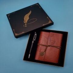 Toptan Deri Defter ve Tükenmez Kalem