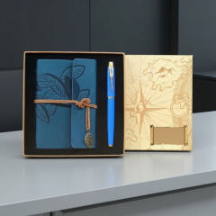 Defter Kalem Mavi Set