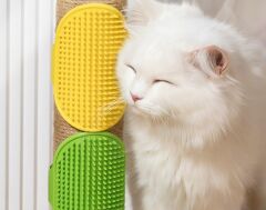 Evcil Hayvan Silikon Tüy Toplama Yıkama Fırçası