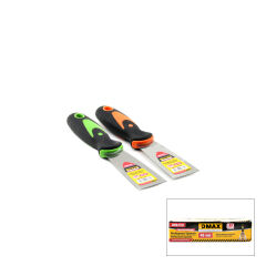 Profesyonel Metal Spatula - 40 mm - Fiber Saplı