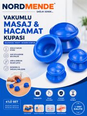 Vakumlu Silikon Selülit Masaj Kupası