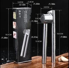 Paslanmaz Çelik Sarımsak Ezici