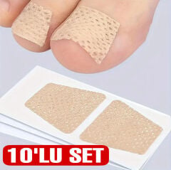 Kolay Uygulanabilir Ayak Tırnak Onarım Yaması 10'lu Set