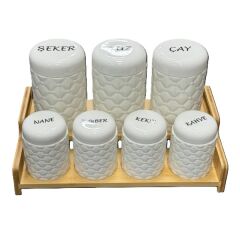 7'li Standlı Baharat Seti