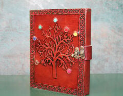 Taşlı Deri Defter Ksk3153