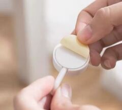 Renkli 10 lu Plastik Kendinden Yapışkanlı Askı Seti