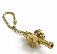 Pirinç Top Arabası Anahtarlık