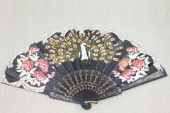 Plastik Tavuskuşu Yelpaze