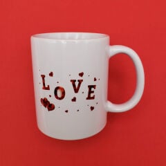 Toptan Love Tasarım Kupa Bardak