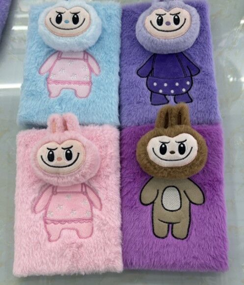 Labubu Peluş Defter