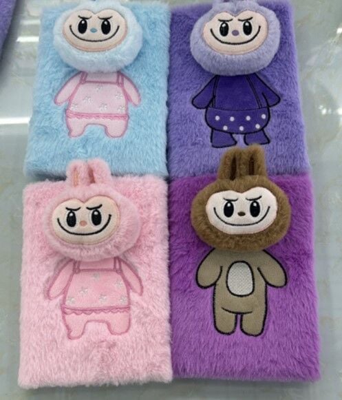 Labubu Peluş Defter