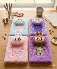 Labubu Peluş Defter